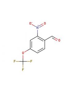 Astatech 2-NITRO-4-(TRIFLUOROMETHOXY)BENZALDEHYDE, 95.00% Purity, 0.25G
